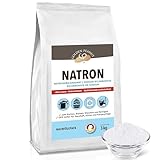 GOLDEN PEANUT Natron Pulver 2 x 3 kg Natriumhydrogencarbonat Backsoda Backpulver Wasch-Soda Lebensmittelqualität aus Deutschland Nachfüllpack