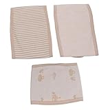 KOCKSHION 3 Stück Teiliges Weichen Baumwoll Bauchbändern für Neugeborene Atmungsaktive und Bequeme Bauchwickel Hautfreundlich und Langlebig für Empfindliche Babyhaut