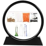 Sosoport 1Satz DIY Sandkunst Bewegendes Sandbild Dekoratives Sandgemälde Für Schreibtisch Kreatives Bewegtes Sandmaterial Für Wohnaccessoires