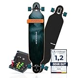 Sporterra Longboard [Oster-Angebot] - Longboard Erwachsene und Kinder - Optimiert bis ins kleinste Detail für unvergessliche Abenteuer auf dem Long Board