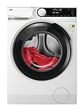 AEG Waschmaschine, UniversalDose Schublade, ÖKOMix – Faserschutz, ProSteam – Auffrischfunktion, 8,0 kg, Leise, Mengenautomatik, Nachlegefunktion, Kindersicherung, 1400 U/min, LR8E70480