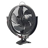 Schlankes Design Wand-Ofenventilator mit 360-Grad-Einstellung, leiser Betrieb, verbessert den Heizaufwand