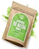 Bio Matcha Pulver (100g) Monte Nativo - Premium Qualität Matcha Tee Pulver - Vegan, fein gemahlen - Perfekt für Matcha Latte und Matcha Tee - Japanisches Grünteepulver