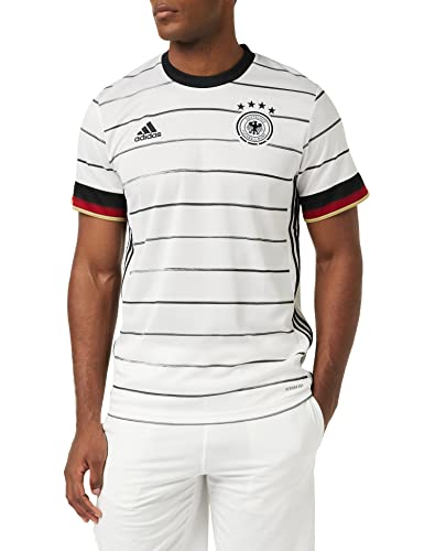 Adidas - GERMANY DFB Saison 2021/22, Herren Trikot, Spielausrüstung, Gr. L, Weiß/Schwarz