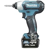 Makita Akku-Schlagschrauber, 10,8 V, 4 Ah, 2 Akkus und Ladegerät im Makpac, TD110DSMJ