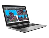 HP ZBook 15 G5 15,6 Zoll Full HD Intel Core i7 8850H 1TB SSD Festplatte 32GB Speicher Windows 11 Pro Fingerprint Nvidia Quadro P2000 Notebook Laptop (Generalüberholt)