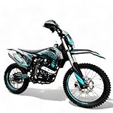 Dirt Bike Alfarad T7 21/18 250ccm Dirtbike CrossBike Enduro DirtBike pocket Pitbike PocketBike Motocross Motorrad Motorbike Motorsport Pit Pocket Vollcross Türkis