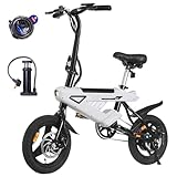 VDL A02 E-Bike Elektrofahrrad 14 Zoll, 36V 6,4Ah Batterie, E-Bike mit LCD-Display, E Bike 250W Motor & 25km/h, 3 Fahrmodi, Sitzhöhe Verstellbar