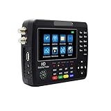 AYJYZHIAG V10 Finder Pro+ Satelliten-TV-Finder-Messgerät DVB-S/S2/S2X/T/T2/C/H.265+AHD (8MP) 4,3 Zoll PK V8 Finder Pro 2 Sat