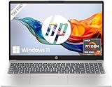 HP Laptop | 15,6 Zoll (39,6 cm) FHD IPS Display | AMD Ryzen 7 7730U | 16 GB RAM | 512 GB SSD | AMD Radeon-Grafik | Windows 11 Home | QWERTZ Tastatur | silber | mit HP Fast Charge