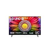 LG 43UR80006LJ 109 cm (43 Zoll) UHD Fernseher (Active HDR, 60 Hz, Smart TV) [Modelljahr 2023]