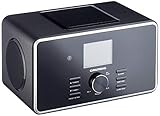 GRUNDIG DTR 6000 X Internetradio, DAB+, FM-Radio, 2.1 Stereo-Lautsprechersystem, Spotify Connect, Bluetooth, Weckerfunktion, inkl. Fernbedienung, TFT Farbdisplay, Schwarz