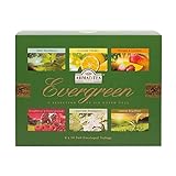 Ahmad Tea Evergreen Tea Selection, 6 Sorten Grüner Tee 60 Teebeutel mit Band/Tagged, 120 g