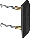 ABUS Befestigungs-Set PA1018, für Panzerriegel, schwarz, 10661