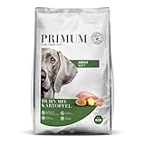 Primum- Soft Huhn mit Kartoffel - 15 kg - Halbfeuchtes Hundefutter - Getreidefreies Trockenfutter - Hoher Fleischanteil - Optimal verdaulich