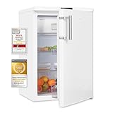 Exquisit Kühlschrank KS16-4-HE-010D weiss | 120 l Nutzinhalt | EEK D | LED-Licht