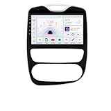 Ossuret Autoradio für Renault Clio 4 (2012-2019), 10.1 Zoll Android 13 Touchscreen 2+64GB GPS-Navigation mit Carplay Android Auto WiFi Bluetooth USB