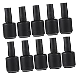 Healvian 12 Stück Nachfüllbare Nagellack Flasche mit Praktische und Auslaufsichere Aufbewahrung für Nagellack und Nagelkunst zum Nachfüllen und