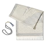 SUMELA Muslimischer Gebetsteppich mit Tasbih – Gebetsteppich – islamisches Geschenk-Set – Gebetsmatte Islam – Reise-Gebetsteppich – Islamischer Gebetsteppich – tragbare Gebetsmatte – muslimische