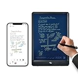 Smart Pen + Schreibtafel Set, SmartPen Echtzeit-Synchronisation zum Digitalisieren, Speichern und Teilen von Papiernotizen, Verwendung mit Ophaya Pro+ App, Kompatibel mit Android und iOS