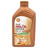 Shell Helix Ultra 0W20 Motoröl 1L Norm 50800 50900 Öl Pure Plus Technology