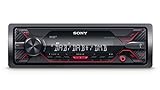 Sony DAB+ Autoradio DSX-A310DAB mit USB, FM/AM, AUX (rote Beleuchtung), ohne DAB+ Antenne