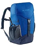 VAUDE Kinderrucksack Skovi für Jungen & Mädchen, komfortabler Wanderrucksack Kinder 10 L in blau, Wetterfester Schulrucksack mit viel Stauraum & reflektierende Elemente