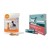 Unser Vorteilspack: NutriLabs Canicox-HD Gelenk-Pellets für Hunde 500 g & NuSnack Schleckpaste als Leckerlie oder zur Medikamentengabe