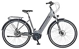 Prophete Geniesser 3.0 City E-Bike 28 Zoll - 360Wh - Integrierter Akku - Mittelmotor AEG - 7-Gang Nabenschaltung - HDY. Scheibenbremse - Rahmenhöhe 48 cm