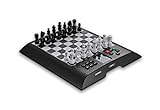 MILLENNIUM ChessGenius M810 Version 2024 - Schachcomputer mit bis zu 2050 ELO, Leichtgängiges Drucksensorbrett, magnetische Figuren, beleuchtetes Display