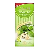 Lindt Schokolade FIORETTO Minis Beutel Buttermilch-Limette | 115 g Beutel | Kleine Pralinen mit Buttermilch-Limette Füllung umhüllt von weißer Schokolade | Schokoladengeschenk