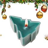 Duftkerzen Weihnachten | Dekorative Baumkerzen | Kompakte Aromatherapie-Kerzen Home Decor für Außen Innen