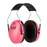 3M Peltor Kid Gehörschutz Kinder -Pink/Rosa- Kapselgehörschutz mit verstellbarem Kopfbügel, Leichter Ohrenschützer mit Lärmschutz bis 98dB