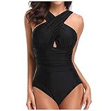 Women's Swimsuit Sports Swimwear Women's Tummy Control one-Piece Swimsuit sexy Push up Swimsuits Women's Swim Suit Monokini Women's Beach Fashion Women's Summer Women's High-Waisted,