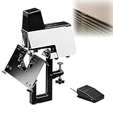 Robuster elektrischer Sattelhefter mit 1-9-stufiger Krafteinstellung, bindet 20-50 Blatt, 0-102 mm Tiefe, kompatibel mit 66/6 und 66/8 Heftklammern