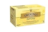 Twinings Earl Grey - Schwarzer Tee im Teebeutel verfeinert mit Bergamotte-Aroma - erfrischender Schwarztee aus China, 25 Teebeutel (50 g)
