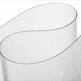 ExactMade: Ultraklare, passgenaue Tisch- und Schreibtischunterlage/Blotter/Matte/Schutzhülle, Premium (2 mm dick), reißfest, speziell formuliertes, transparentes Vinyl – 53,3 cm runder Flussstein