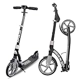 Apollo 230mm Giant XXL Wheel City-Scooter - Hurricane | Roller mit Federung | für Erwachsene klappbar und höhenverstellbar | Tretroller | Cityroller Kinder ab 7 Jahre