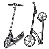 Apollo 230mm Giant XXL Wheel City-Scooter - Hurricane | Roller mit Federung | für Erwachsene klappbar und höhenverstellbar | Tretroller | Cityroller Kinder ab 7 Jahre