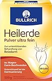 Bullrich Heilerde Pulver ultra fein | Linderung von Magen-Darm-Beschwerden und Unterstützung bei Darmsanierung | Innerliche und äußerliche Anwendung | Vegan | 500 g (1er Pack)
