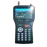 Satellitenfinder, KPT-255H+DVB-S2 Super Digital TV Receiver Encoder Modulator Full HD Sat Finder Sehen Sie Sich kostenlose Kanäle über Satellit an für flexiblen Einsatz