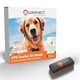 Weenect XS für Hunde - Mini GPS-Tracker für Hunde | GPS-Tracking in Echtzeit | Kleinstes Modell auf dem Markt | Abonnement | Wasserdicht