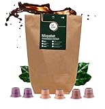 CUP VERDE – 100 Kaffeekapseln MIXPAKET Nespresso* kompatibel 3 Sorten - CREMA - LUNGO - ESPRESSO/Kompostierbar - Klimaneutral – Premium Kaffee - schonend geröstet
