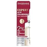 Diadermine – Rides Expert Serum – Aktiv Hyaluronsäure – Booster d'Eclat – Aufpolstert und glättet – reduziert Flecken – Gesichtspflege – reife und trockene Haut – 30 ml Flasche