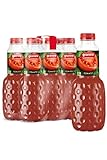 granini Trinkgenuss Tomate (6 x 1l), 100% Saft und Meersalz, Tomatensaft, natürlich, vegan, mit Pfand