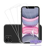 Rnnmeeko 3 Stück Schutzfolie für iPhone 11 / iPhone XR, Weich TPU Displayschutzfolie Kompatibel mit iPhone 11 / iPhone XR, Displayschutz Ultra HD Klar Kratzfest Anti-Blasen