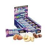 Lifefood High Protein Riegel - SuperPower 30% Proteinriegel - Protein Bar, Eiweißriegel Snack, BIO Vegan, Glutenfrei, Laktosefrei, Ohne Zuckerzusatz - 15er Pack (15 x 40 g) (Almond Cookie)