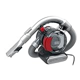 BLACK+DECKER Autosauger Handstaubsauger 12V Dustbuster Flexi für Autoreinigung (mit flexiblem Saugschlauch, 12V Adapter fürs Auto inkl. Fugendüse, Polsterbürste & Aufbewahrungsnetz) PD1200AV