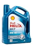 ‎Shell Helix HX7 5W-40 5 Liter Motoröl, bunt