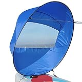 42 '' Windpaddel gegen den Wind Instant-Popup Kajak Segel, Kajak Wind Segel, Tragbar Kanus Popup Downwind Segel Kit Kajak Zubehör Für Schlauchboote Kajaks Kanus Einfaches Setup Mit Tragetasche